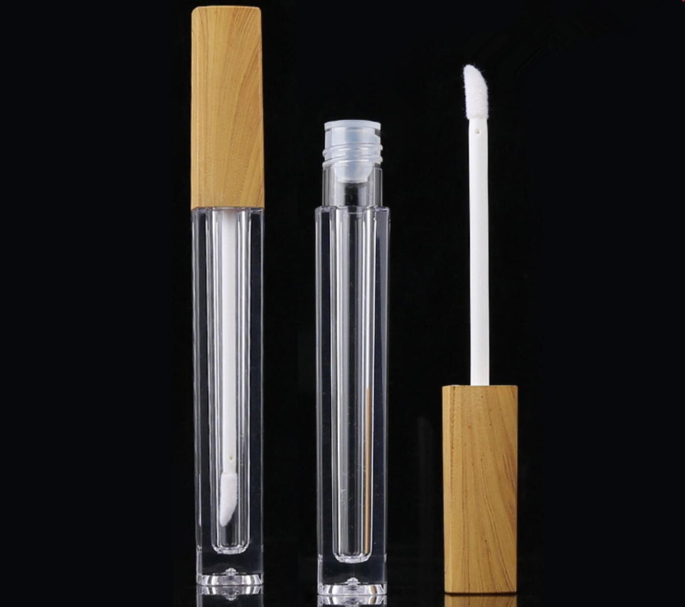 Lip gloss tube with bamboo cap SunSonic